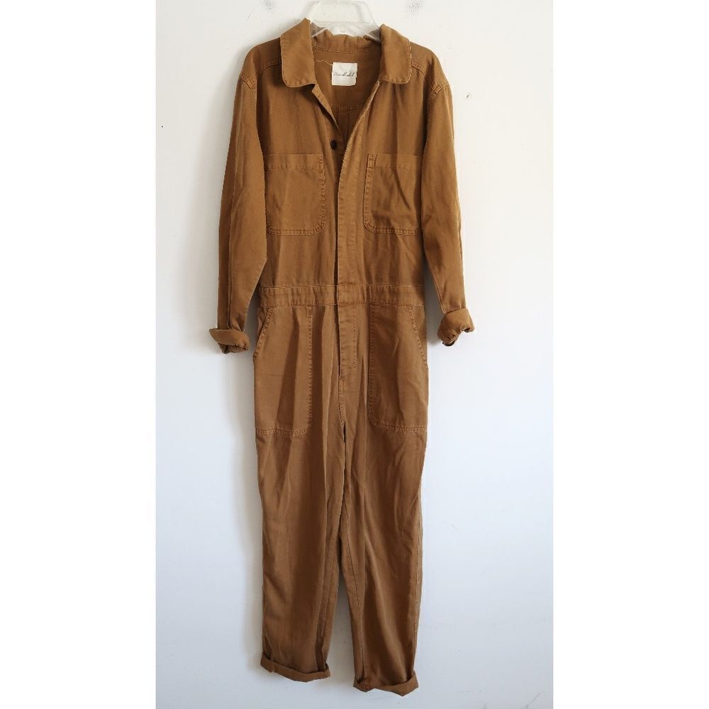 Unpublished Tan Coverall - Size Medium